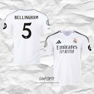 Primera Camiseta Real Madrid Jugador Bellingham 2024-2025