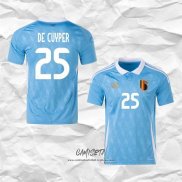 Segunda Camiseta Belgica Jugador De Cuyper 2024