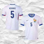 Segunda Camiseta Francia Jugador Kounde 2024