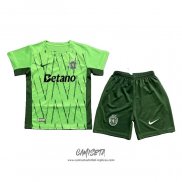 Tercera Camiseta Sporting 2024-2025 Nino