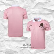 Camiseta Polo del Paris Saint-Germain Jordan 2024-2025 Rosa