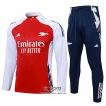 Chandal de Sudadera del Arsenal 2024-2025 Rojo