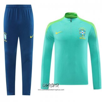 Chandal de Sudadera del Brasil 2024-2025 Verde