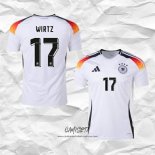 Primera Camiseta Alemania Jugador Wirtz 2024