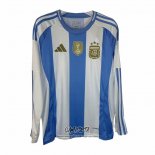 Primera Camiseta Argentina 2024 Manga Larga (2XL-4XL)