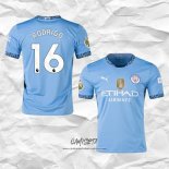 Primera Camiseta Manchester City Jugador Rodrigo 2024-2025