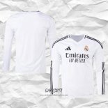Primera Camiseta Real Madrid 2024-2025 Manga Larga