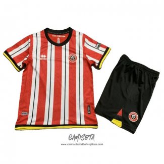 Primera Camiseta Sheffield United 2024-2025 Nino