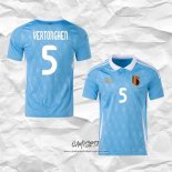 Segunda Camiseta Belgica Jugador Vertonghen 2024