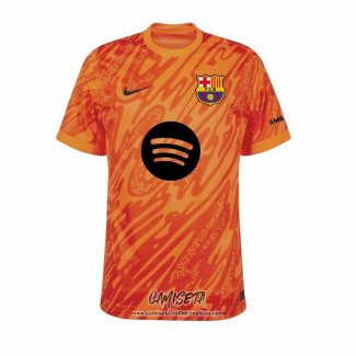 Camiseta Barcelona Portero 2024-2025 Naranja