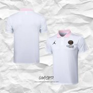 Camiseta Polo del Paris Saint-Germain Jordan 2024-2025 Blanco