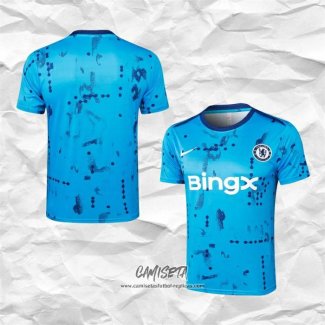 Camiseta de Entrenamiento Chelsea 2024-2025 Azul