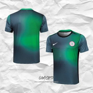 Camiseta de Entrenamiento Nigeria 2024-2025 Gris Verde