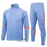 Chandal de Chaqueta del Cruzeiro 2024-2025 Gris