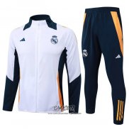 Chandal de Chaqueta del Real Madrid 2024-2025 Blanco