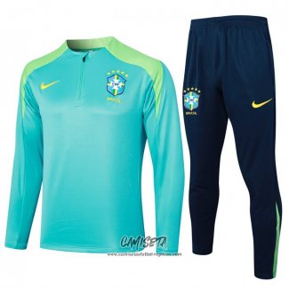 Chandal de Sudadera del Brasil 2024-2025 Verde