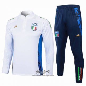 Chandal de Sudadera del Italia 2024-2025 Nino Blanco