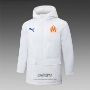 Chaqueta Invierno del Olympique Marsella 2024-2025 Blanco