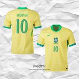 Primera Camiseta Brasil Jugador Rodrygo 2024