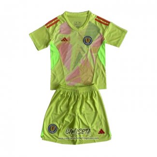 Primera Camiseta Escocia Portero 2024 Nino