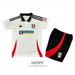 Primera Camiseta Fulham 2024-2025 Nino