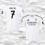 Primera Camiseta Real Madrid Jugador Vini JR. 2024-2025