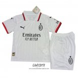 Segunda Camiseta AC Milan 2024-2025 Nino