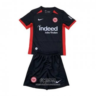 Segunda Camiseta Eintracht Frankfurt 2024-2025 Nino