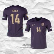 Segunda Camiseta Inglaterra Jugador Konsa 2024