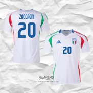 Segunda Camiseta Italia Jugador Zaccagni 2024-2025