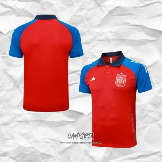 Camiseta Polo del Espana 2024-2025 Rojo