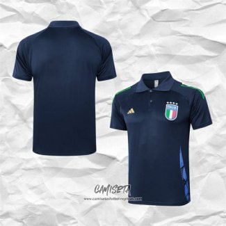 Camiseta Polo del Italia 2024-2025 Azul