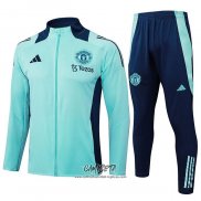 Chandal de Chaqueta del Manchester United 2024-2025 Nino Verde