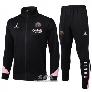 Chandal de Chaqueta del Paris Saint-Germain Jordan 2024-2025 Negro