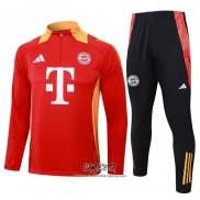 Chandal de Sudadera del Bayern Munich 2024-2025 Nino Rojo