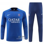 Chandal de Sudadera del Paris Saint-Germain 2022-2023 Azul Oscuro