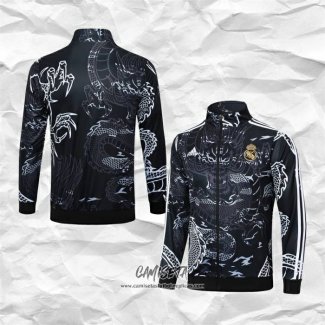 Chaqueta del Real Madrid Dragon 2024-2025 Negro