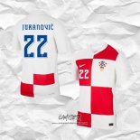 Primera Camiseta Croacia Jugador Juranovic 2024