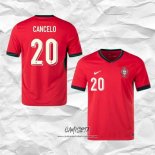 Primera Camiseta Portugal Jugador Cancelo 2024