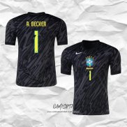 Segunda Camiseta Brasil Jugador Portero A.Becker 2024