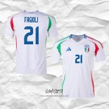 Segunda Camiseta Italia Jugador Fagioli 2024-2025