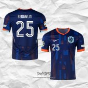 Segunda Camiseta Paises Bajos Jugador Bergwijn 2024