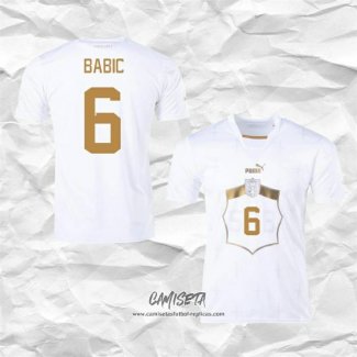 Segunda Camiseta Serbia Jugador Babic 2022