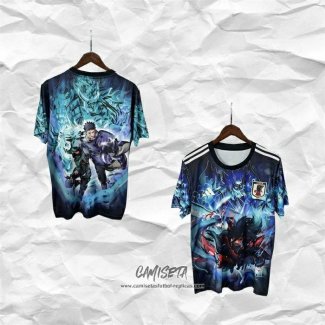 Camiseta Japon Anime 2025-2026 Negro Tailandia