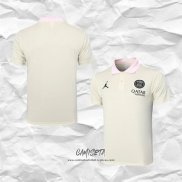 Camiseta Polo del Paris Saint-Germain 2024-2025 Amarillo