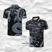 Camiseta Polo del Real Madrid Dragon 2024-2025 Negro