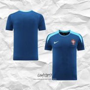 Camiseta de Entrenamiento Portugal 2024-2025 Azul