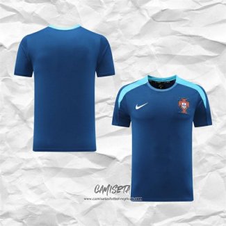 Camiseta de Entrenamiento Portugal 2024-2025 Azul