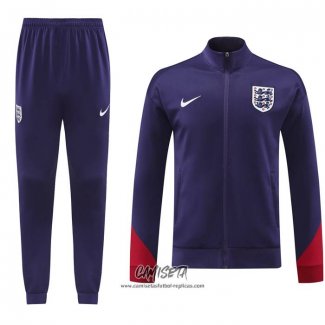 Chandal de Chaqueta del Inglaterra 2024-2025 Purpura