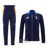 Chandal de Chaqueta del Juventus 2024-2025 Nino Azul